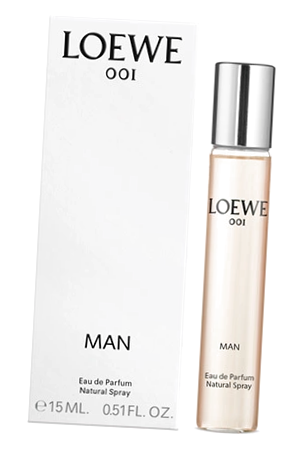 Парфюмерная вода мужская Лоеве 001 Мен 15 мл / Loewe Loewe 001 Man