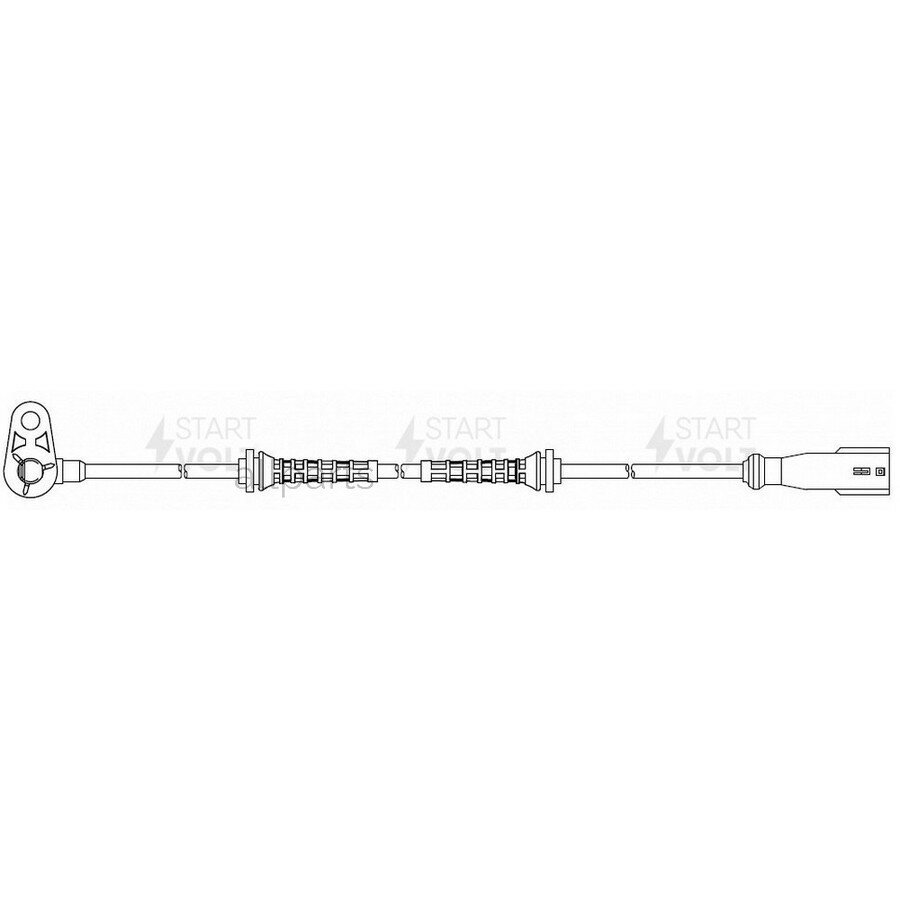 STARTVOLT VSABS0903 датчик ABS для А/М лада LARGUS (12-)/RENAULT SANDERO (08-) задн. Прав. (VS-ABS 0903)