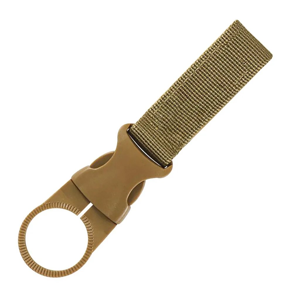 Крючок для бутылки с водой, нейлон, черный Бежевый, Khaki 02