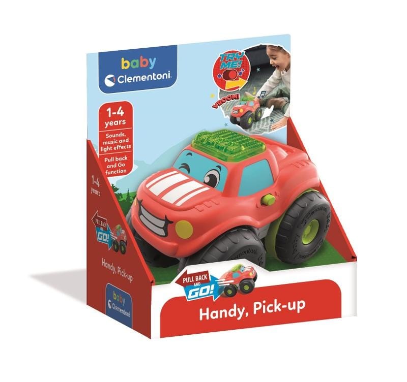 Игрушечная машинка Clementoni Pick-up, интерактивная