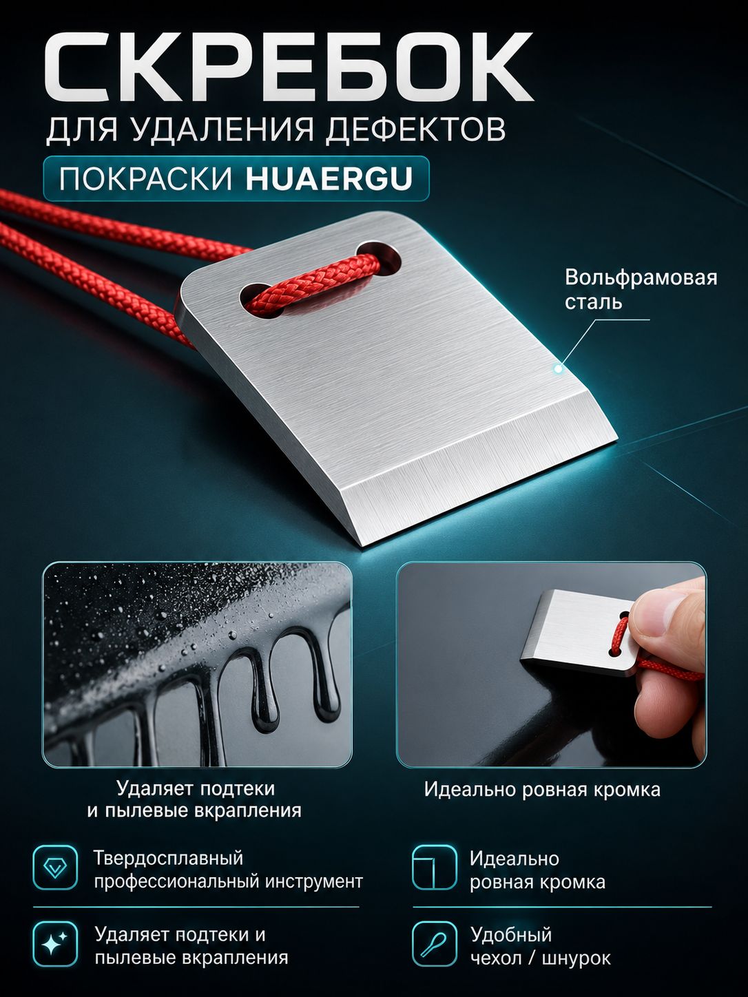 Каттер для Удаления Дефектов Покраски, Артикул: 5264033187, Материал: Металл