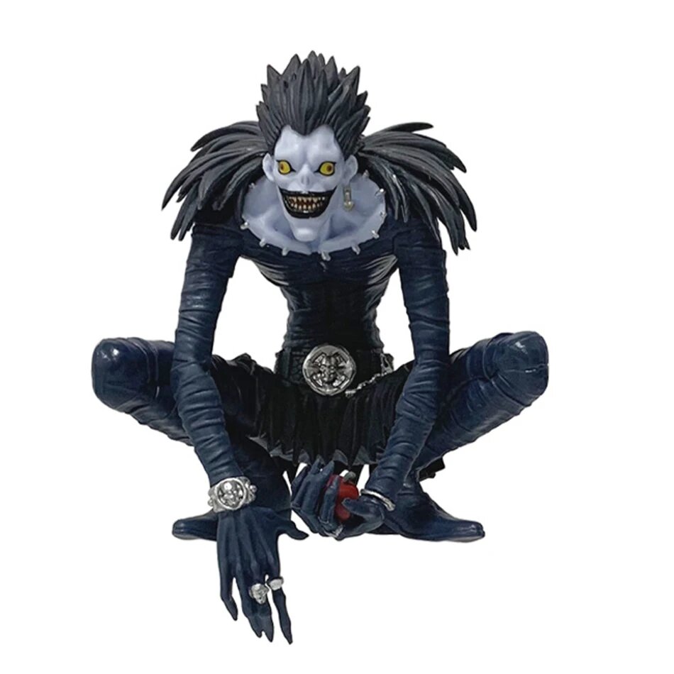 Фигурка Рюк Ягами Лайт из Тетради Смерти Bandai 16см ПВХ Черный, 12cm opp1