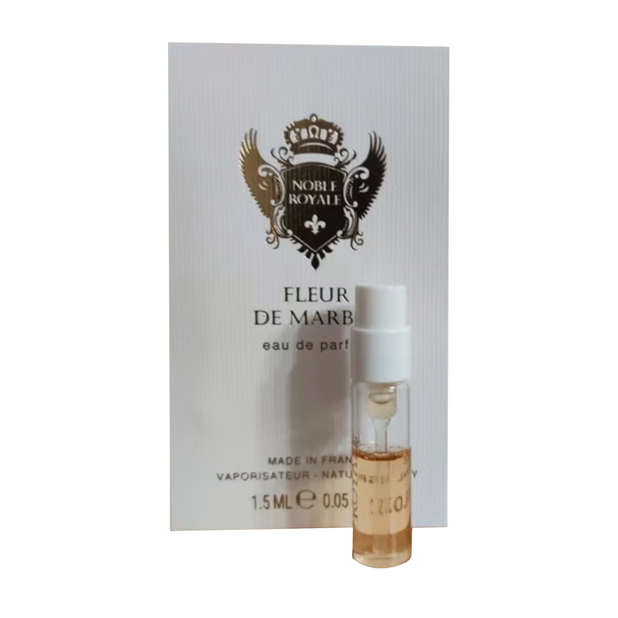 Парфюмерная вода Noble Royale Fleur De Marbre миниатюра 1.5 мл / Пробник Нобле Рояле Флер Де Марбре / Мраморный цветок