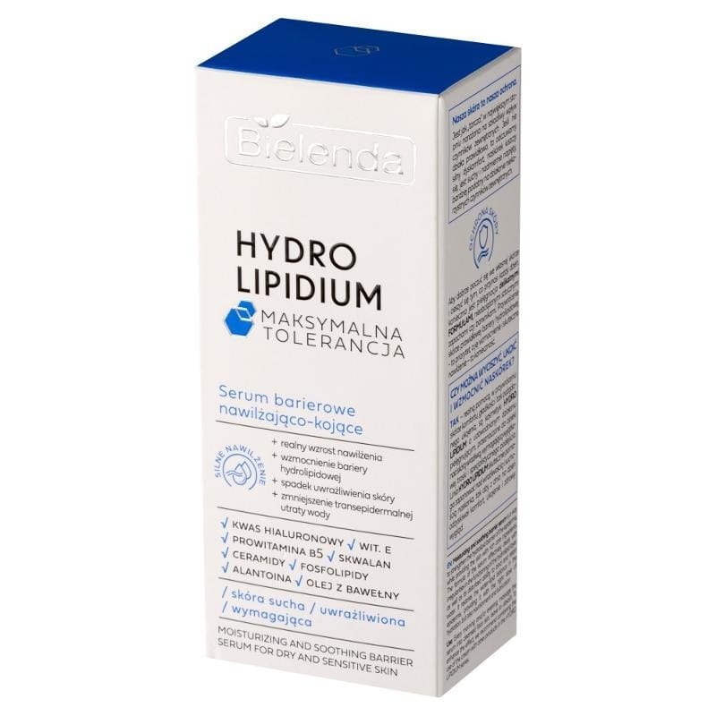 Сыворотка для ухода за кожей Bielenda Hydro Lipidum барьерная увлажняюще-успокаивающая, 30 мл