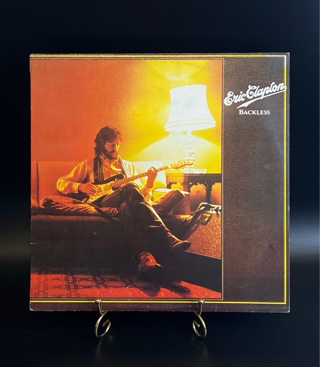 LP Eric Clapton – Backless. Виниловая пластинка 12 дюймов. RSO Records 1978 год.