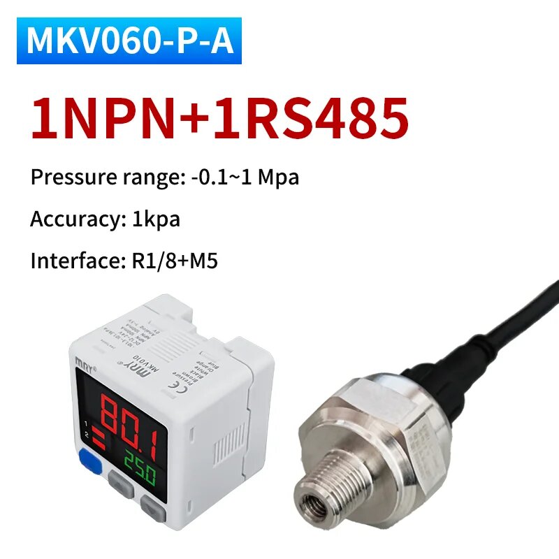 Цифровой датчик давления MKV060-P-A 1NPN+1RS485