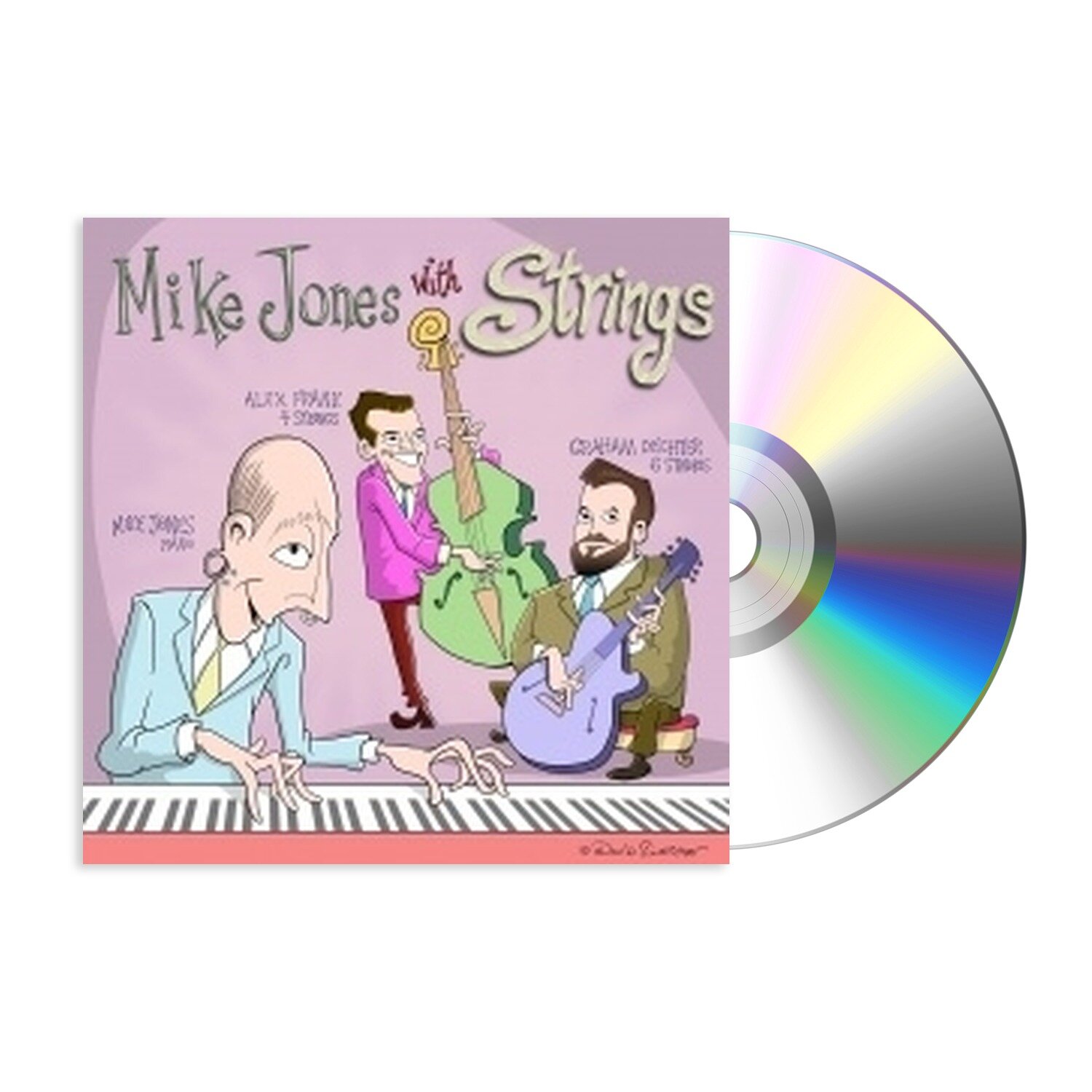 Музыка CD Mike Jones (Jazz) - With Strings (CD, 2026)