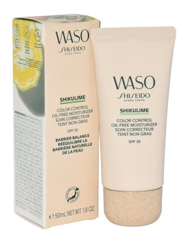 Крем для лица Shiseido Waso Shikulime Color Control, SPF 30, 50 мл