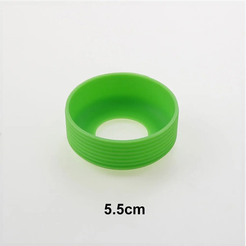 Силиконовый чехол для бутылки JCD 5,5 см Зеленый, Green