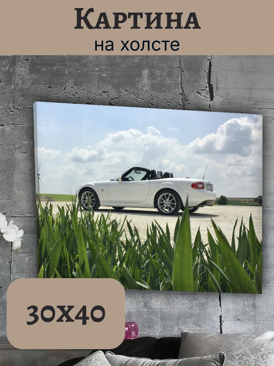 Картина Постер Мазда Mazda 30x40 картина Постер Мазда