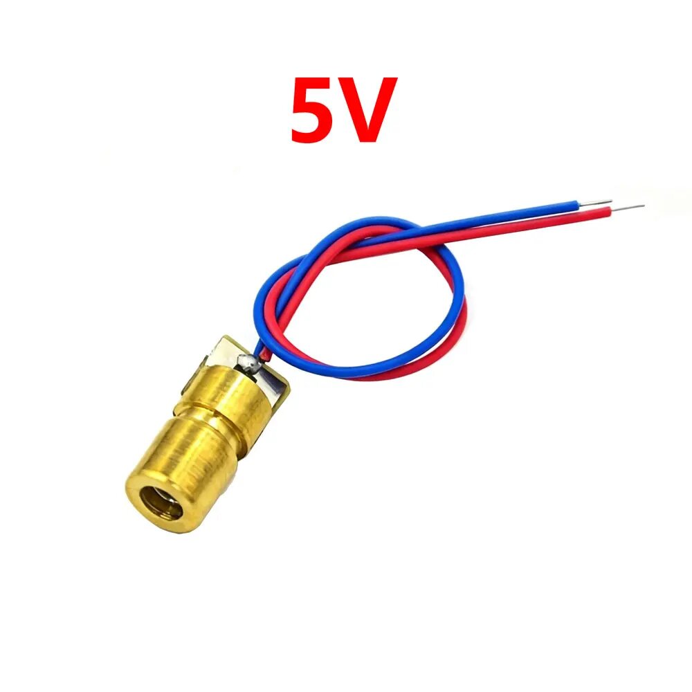 Лазерные диоды 5 мВт 650 нм, красный, 5 шт. 5V