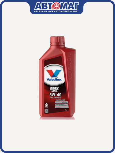 Изображение товара Моторное масло Valvoline MAXLIFE 5W-40 (1л.) (арт. 872363) VALVOLINE VAL-5W40ML-1L