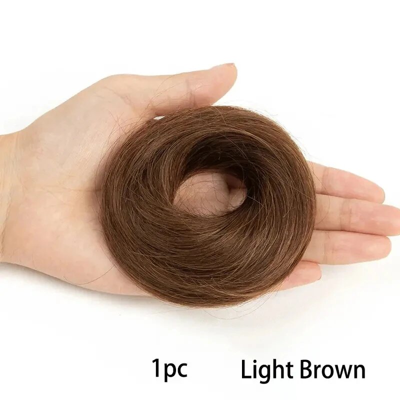 Шиньон из натуральных волос LiliaReimy Light Brown