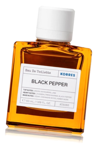Korres Black Pepper eau de toilette для мужчин и женщин 50 мл / Черный Перец Коррес