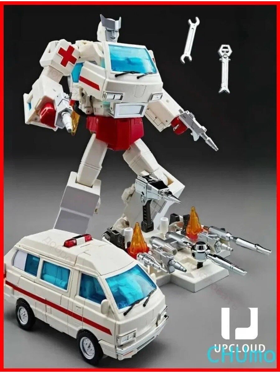 Трансформеры игрушки/ratchet transformers/UPCLOUD-Оснащен оружием + высота 28 см