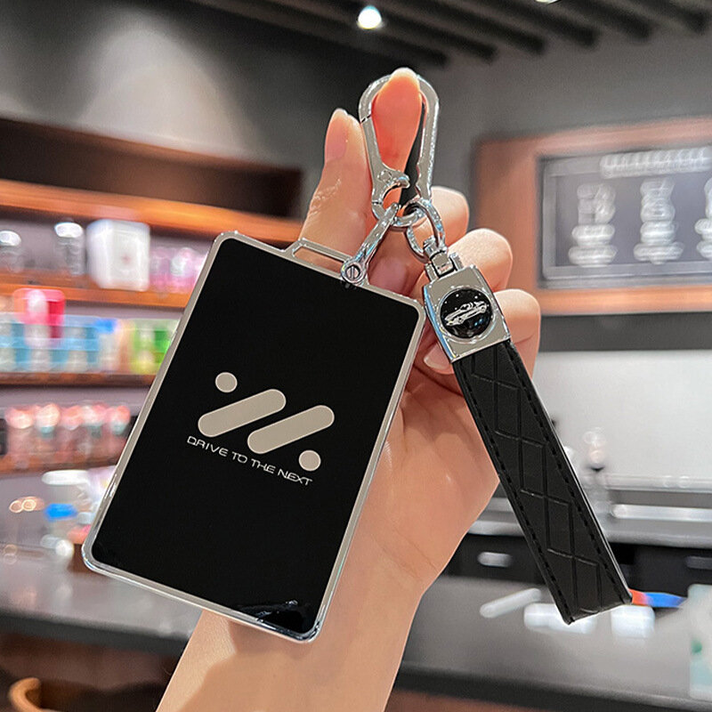 Черный с черным карабином NFC-держатель для ключевой карты автомобиля для IM Motors LS7 LS6 L7 Pro