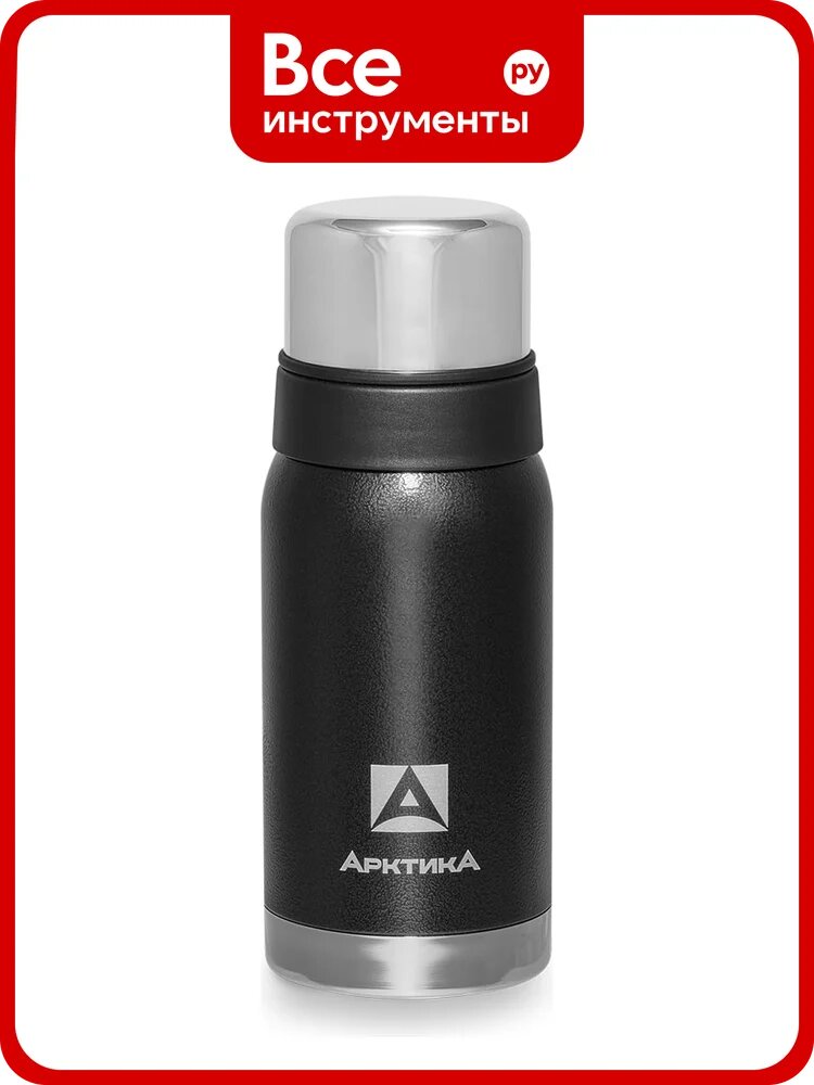 Термос с узким горлом Арктика 0.5 л, черный 106-500-BK
