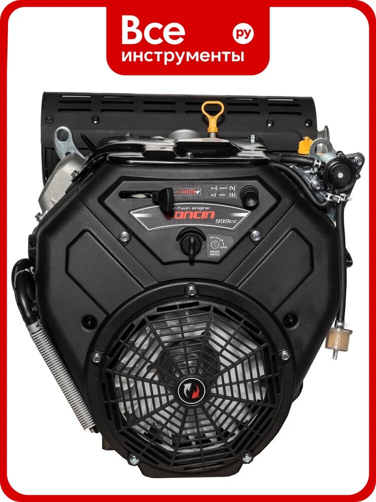 Двигатель LC2V90FD (V-образный) 20А 35 л. с. Loncin 00-00003431