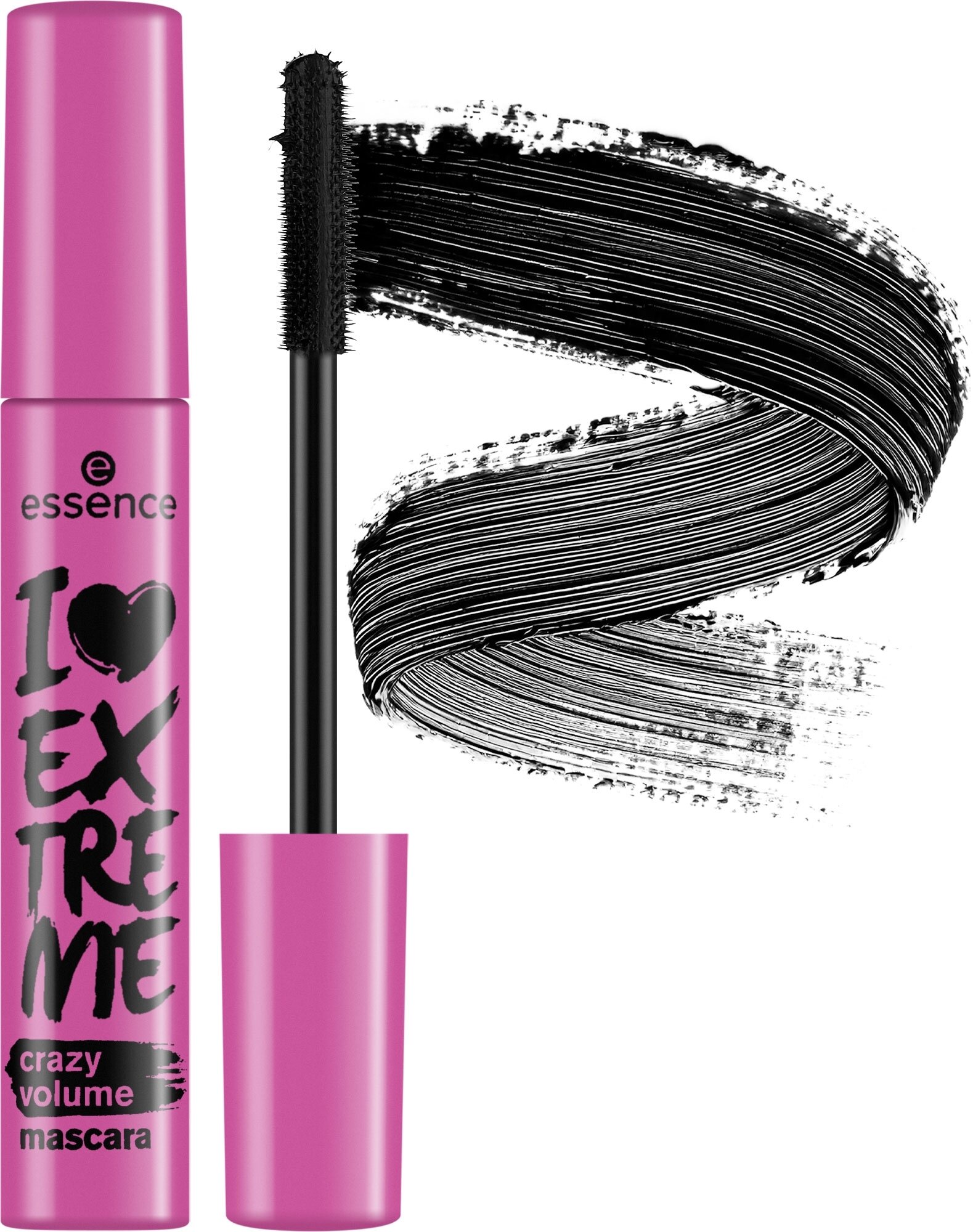 Тушь для ресниц Essence "I Love Extreme Crazy Volume, сумасшедший объем Ⓚ