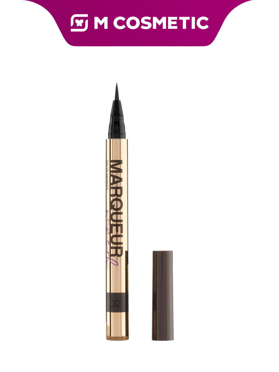 Маркер бровей Vivienne Sabo Marqueur "Superb", оттенок 02, 0,7 мл