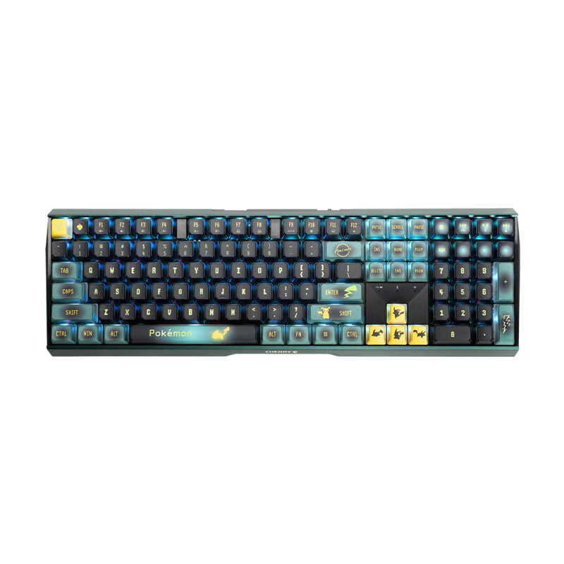 Клавиатуры унисекс CHERRY 5849836, USB, механические, черные, с подсветкой