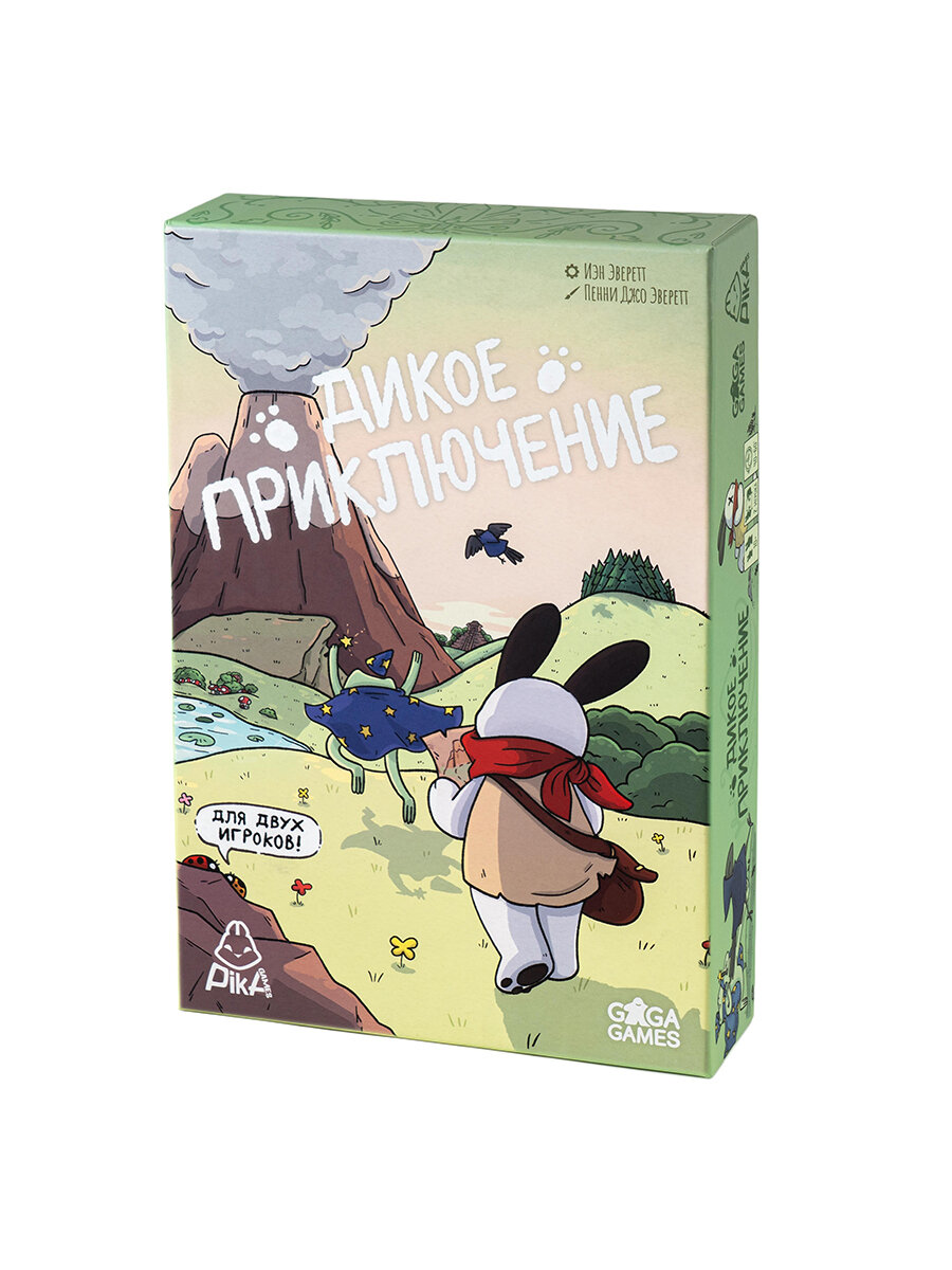Настольная игра Дикое Приключение для детей от 10 лет и двух игроков
