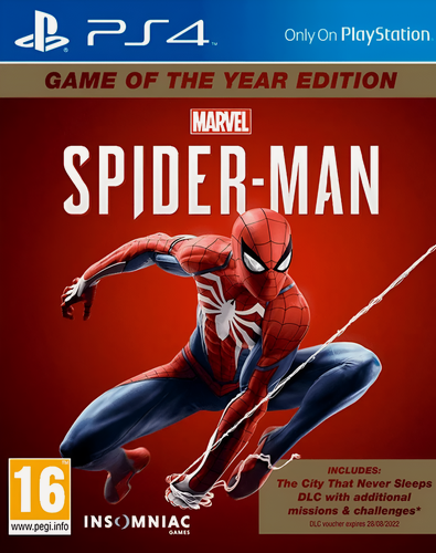 Изображение товара Игра Spider-Man (2018). Издание «Игра года» (русская версия) (PS4) (Диск)