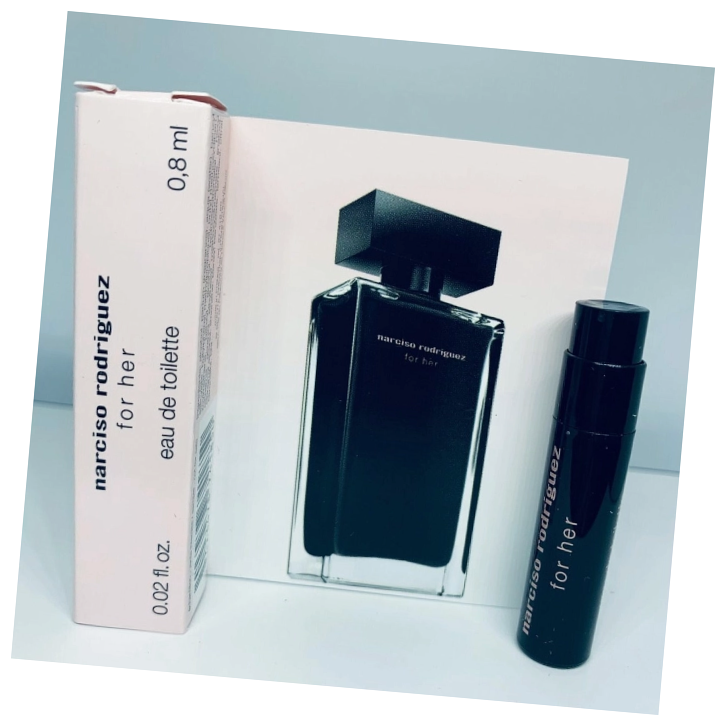 Миниатюра духов Narciso Rodriguez For Her 0.8 мл женские / Нарциссо Родригес для Нее