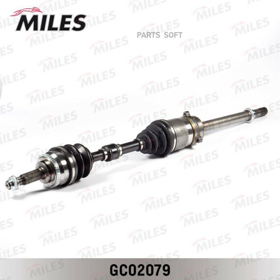 Привод в сборе правый NISSAN PRIMERA 2.0 96-02 (ABS) GC02079 от официального дистрибьютора, MILES, артикул GC02079
