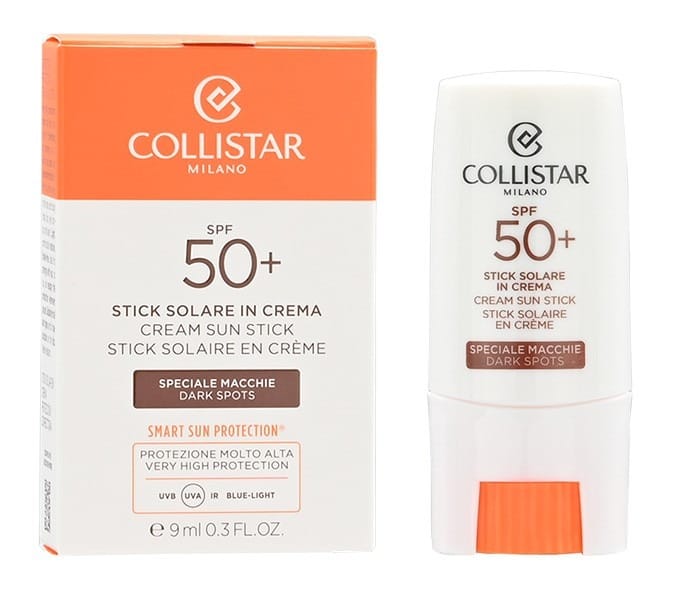 Стик солнцезащитный Collistar Sun Cream Stick Corrective Protection Special Stains SPF50+, 9 мл