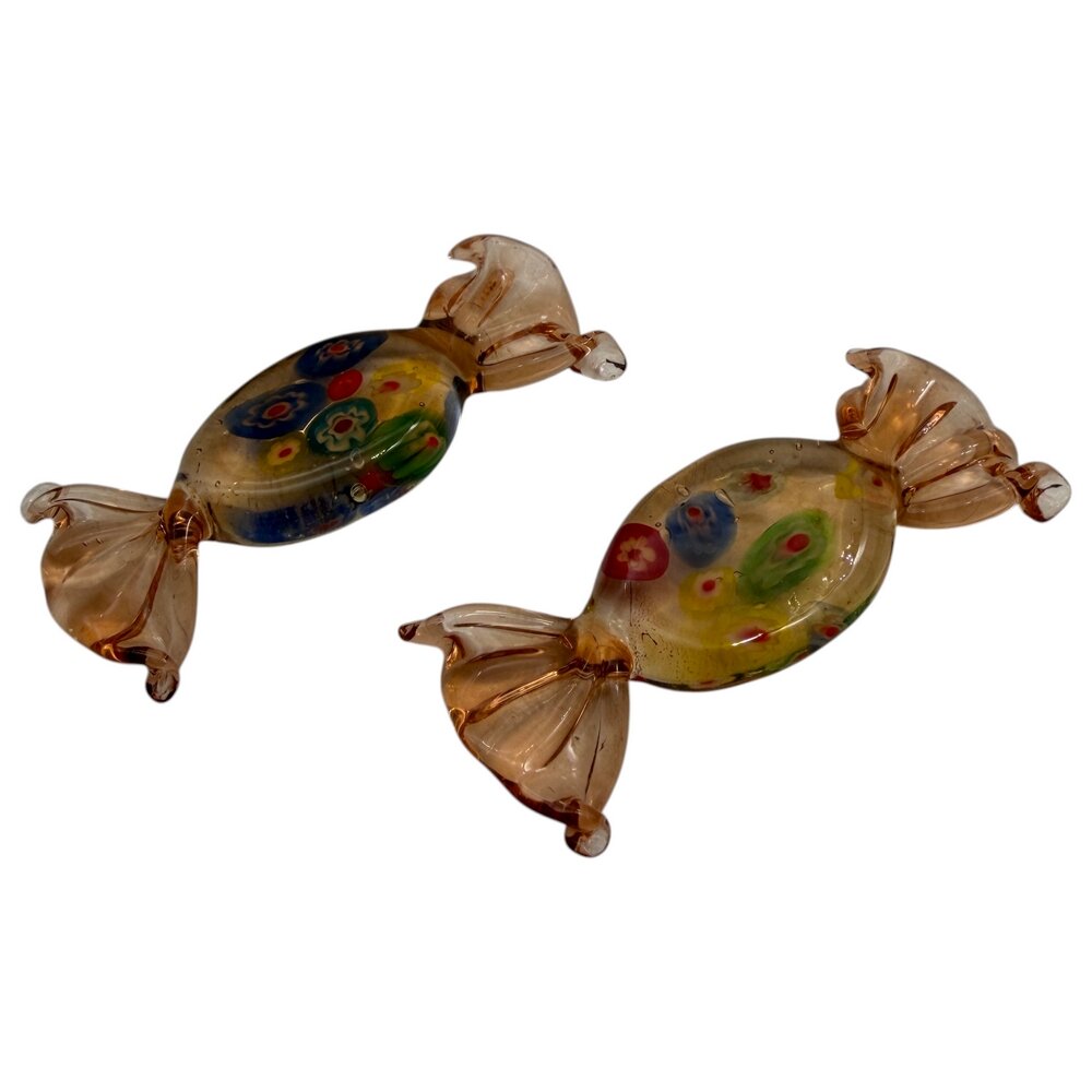 Порт - куто "Конфетка" (подставки под столовые предметы) набор 2 шт, 1990-2000 гг, Мурано, Италия 3