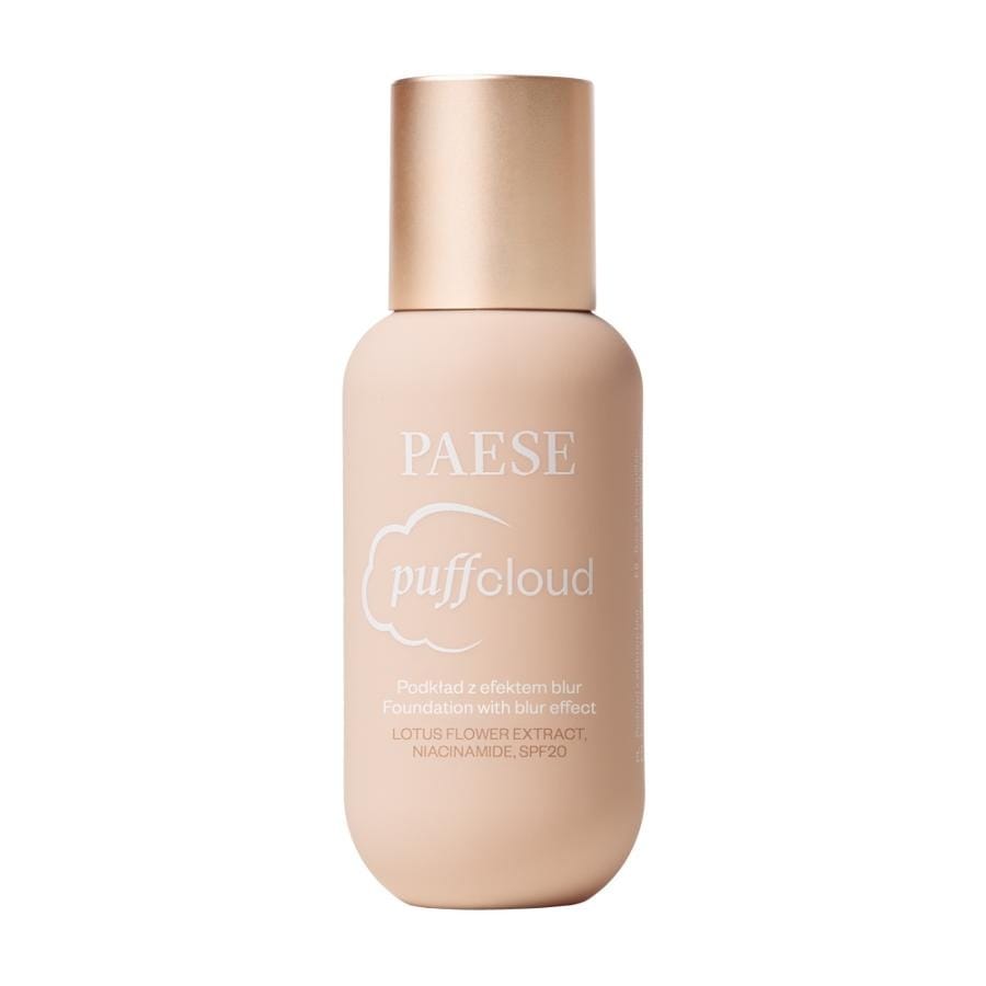 Тональный крем Paese Puff Cloud, сатиновая основа с эффектом размытия SPF20, 04 Shell Beige, 37 мл