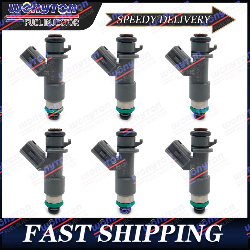 Топливная форсунка с 12 соплами для Honda и Acura 16450-R70-A01, Accord 08-12, Crosstour 2010-2012, RDX, TL, объемом двигателя 3.5L, 3.7L, 6 шт.