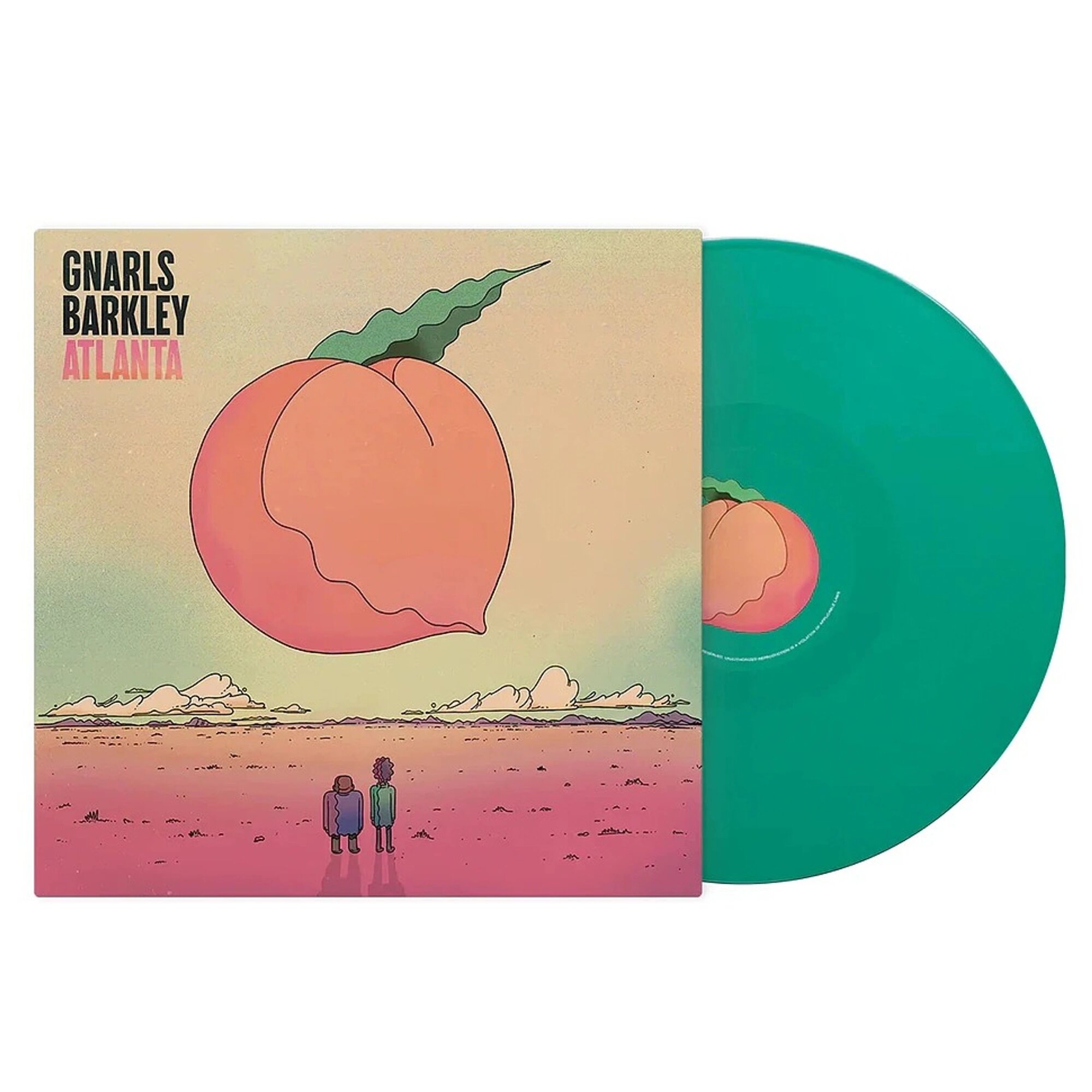 Виниловая пластинка Gnarls Barkley - Atlanta (LP Полупрозрачный зелёный винил) 2026, Gatefold, Limited