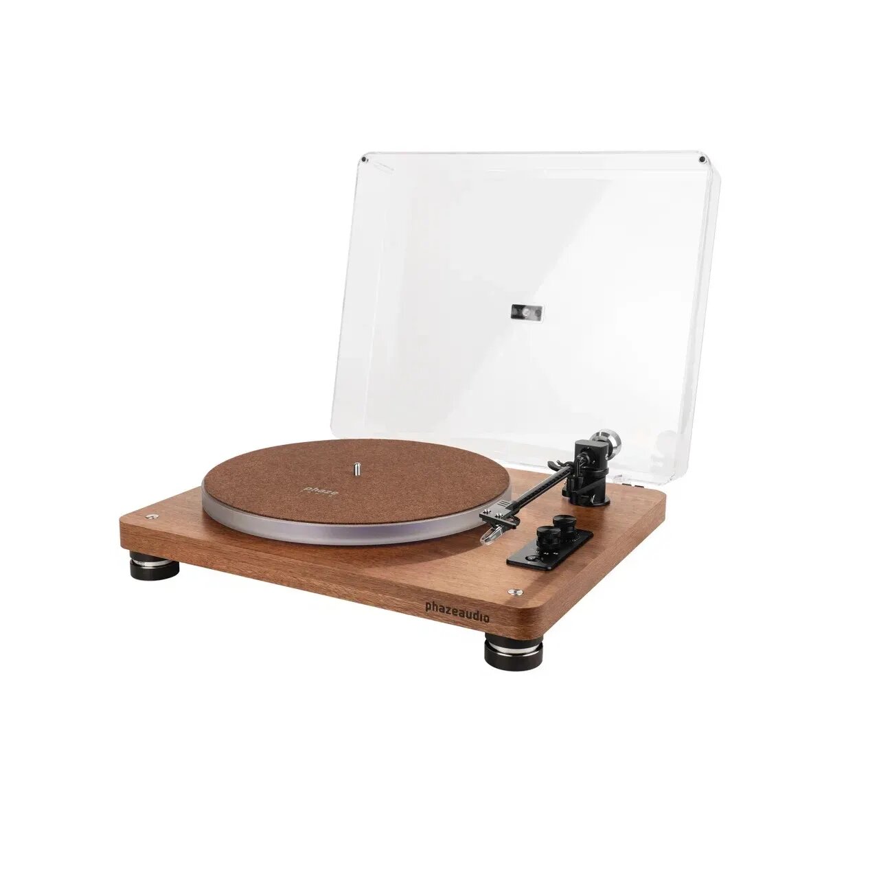 Проигрыватель виниловых дисков Phaze Audio Celine Walnut, 33/45 об. м
