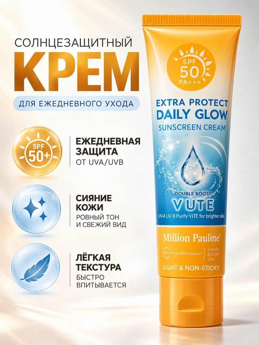 Солнцезащитный крем для лица и тела