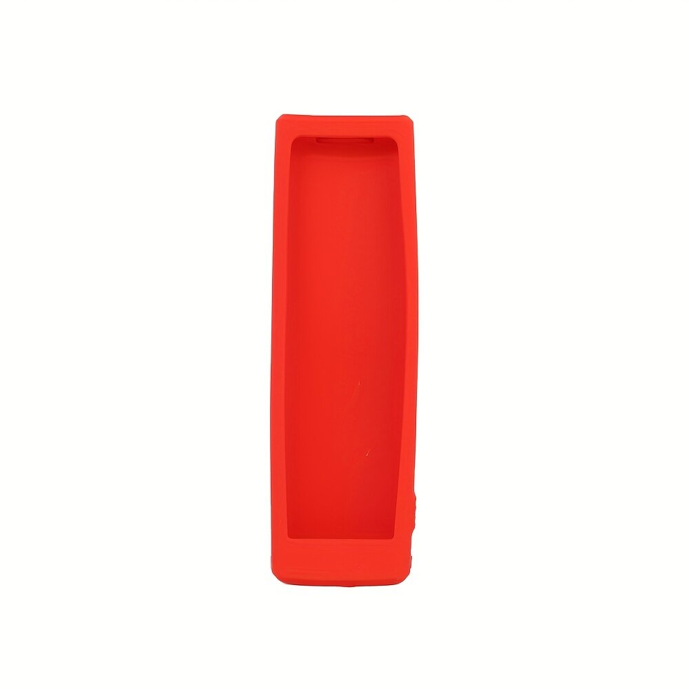 Чехол для пульта универсальный, квадратной формы, однотонный, противоскользящий, красный, 1 шт.