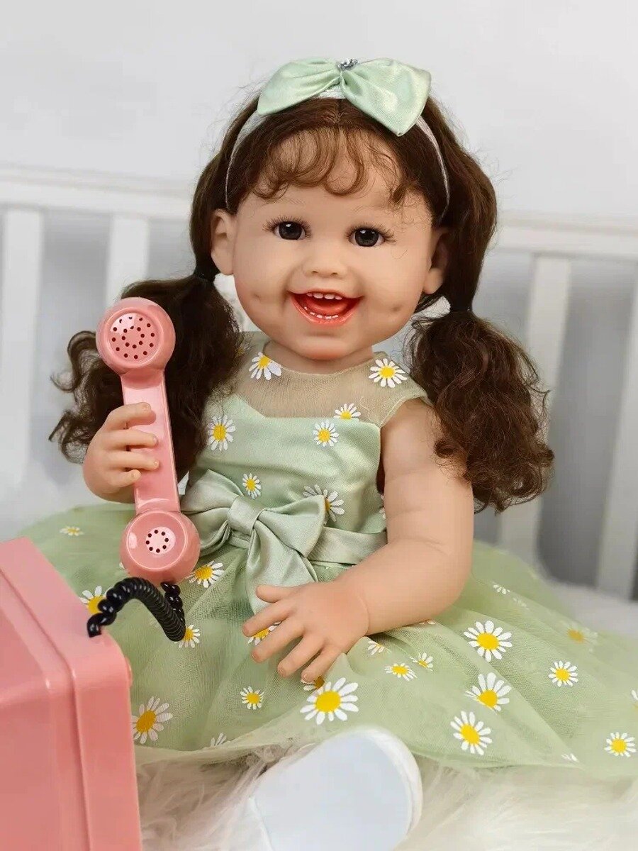 KEIUMI кукла реборн 55 cm девочка качественная Подарок на день рождения