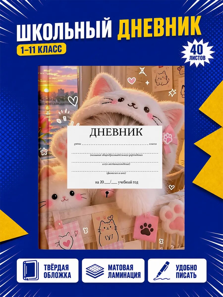 Школьный дневник Котики