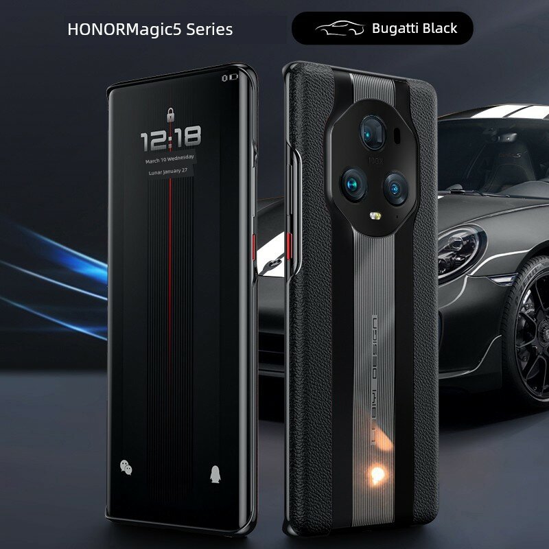 Чехол для Honor Magic3 Pro с полным покрытием, ударопрочный, стиль C, цвет темно-серый
