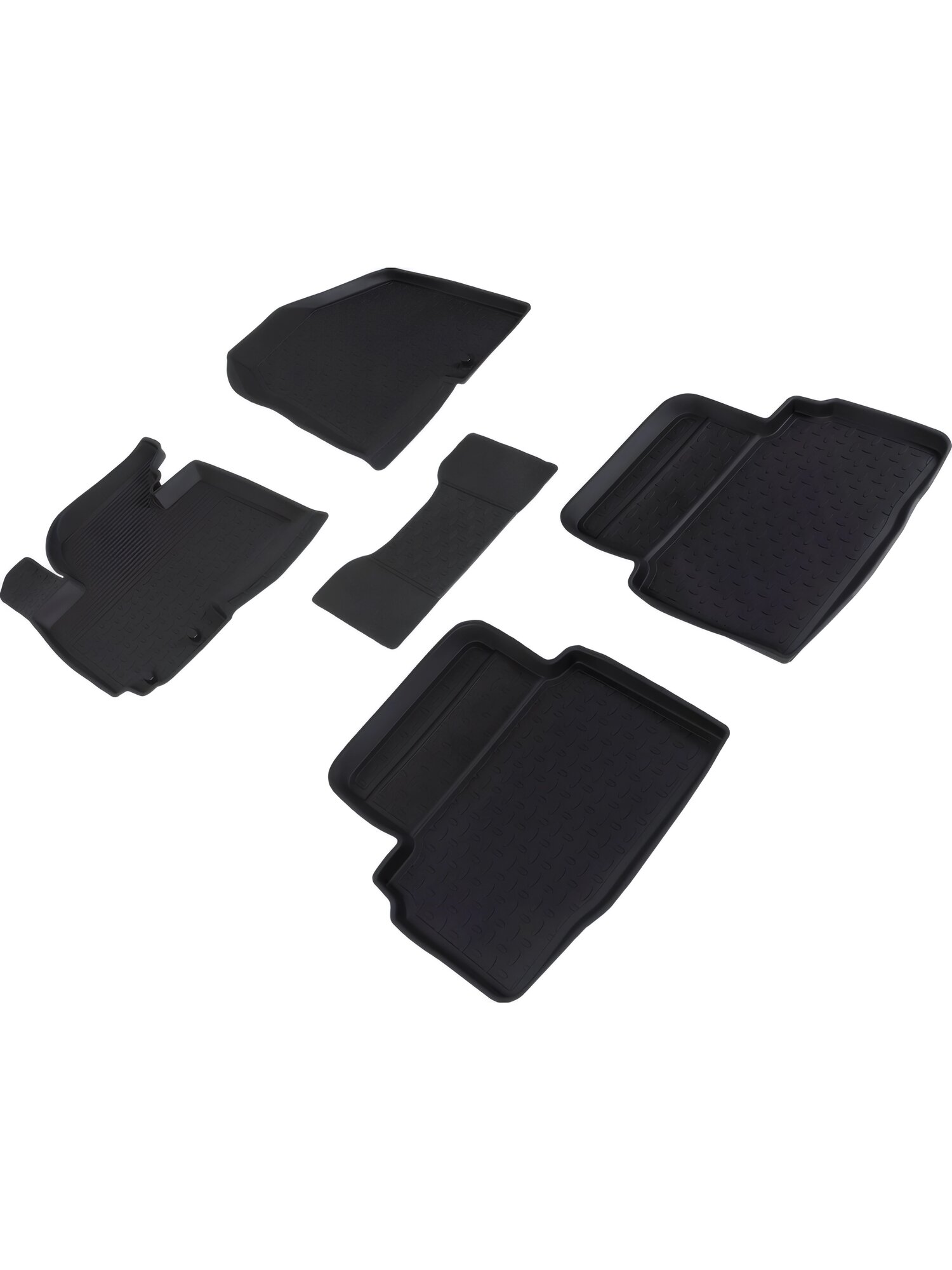 Резиновые коврики с высоким бортом для Hyundai ix35 2010-2015 Seintex 71745