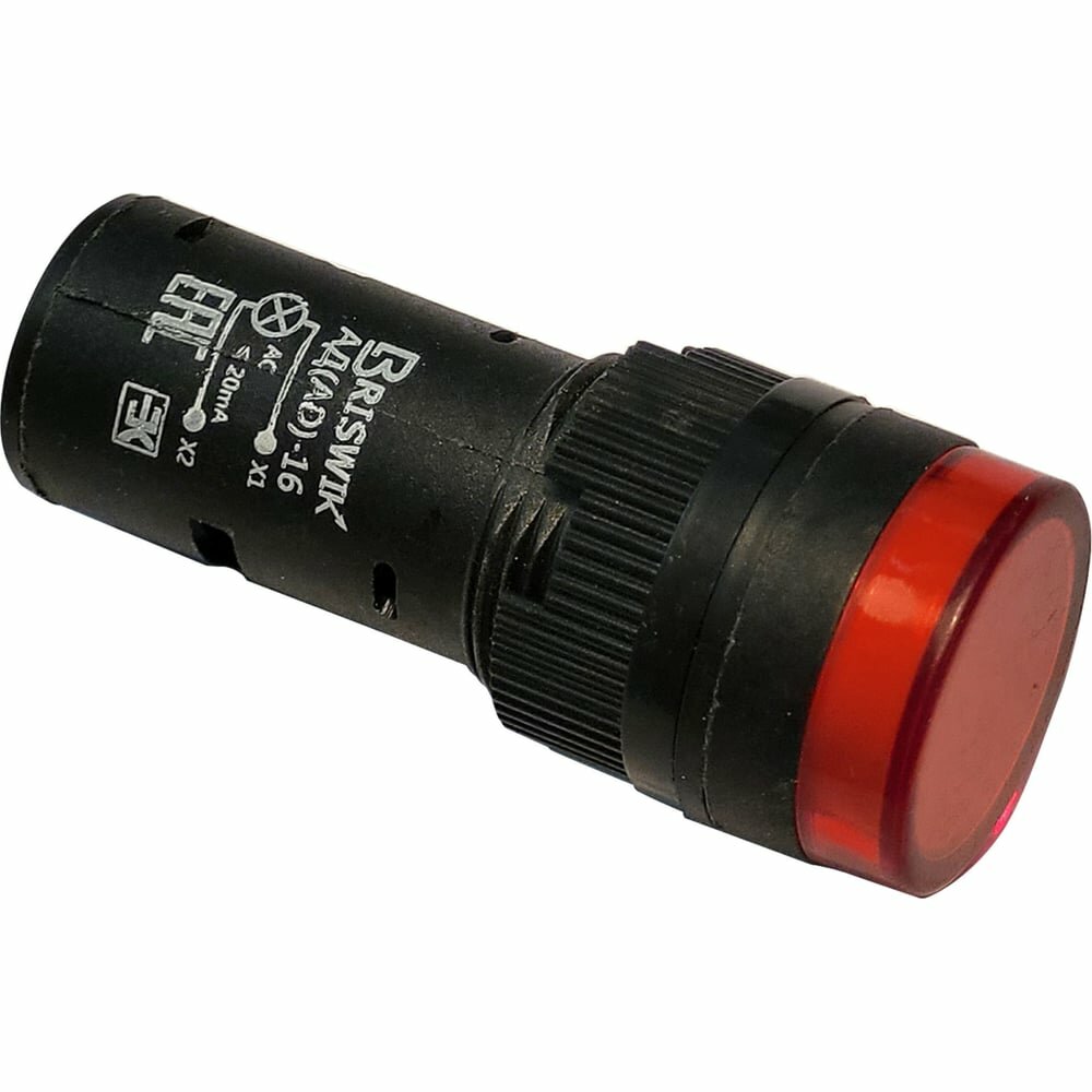 Индикатор светодиодный Briswik АД(AD)-16 красный 24В AC/DC IP65 16AC/DC24V-r. BR