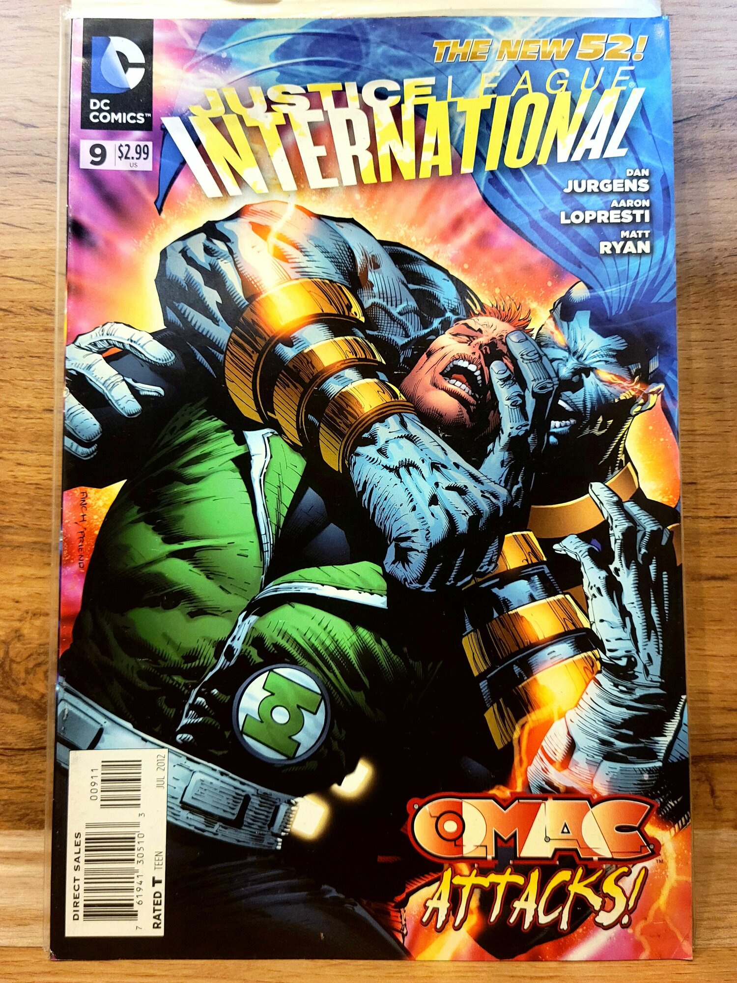 Justice League #9. Оригинальный Комикс.