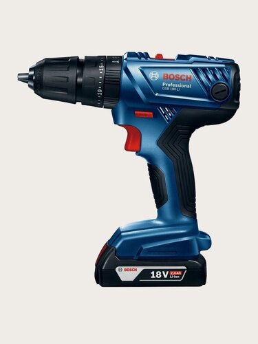 Изображение товара Дрель-шуруповерт аккумуляторная Bosch Pro Bosch GSB 180-LI (0.601.9F8.323)