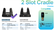UL20-2CRD-CU0 M3MOBILE CO, LTD. Зарядное устройство/ UL20 2-Slot charging & USB ...