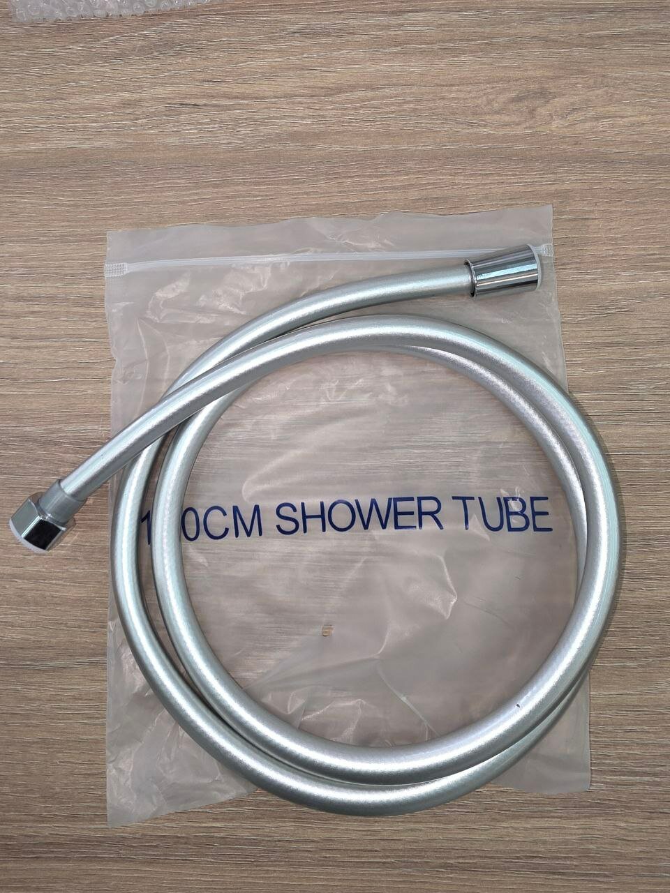 Комплект для душа LEYKA SHLANG , Серебристый , ручная лейка