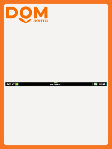 Изображение товара Уровень Kraftool, зеркальный глазок, фрезерованная грань, 1000мм