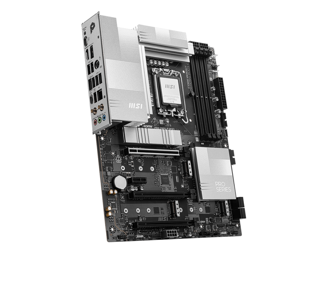 Материнская плата MSI Z890 P WiFi LGA1851, Intel Z890, 4xDDR5, M.2, PCI-E 5.0, ATX, WiFi