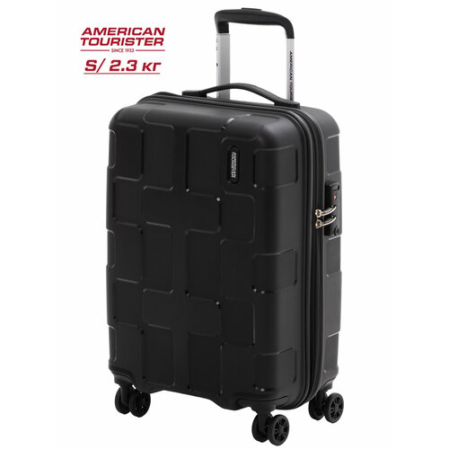 Чемодан American Tourister, 32 л, размер S, black