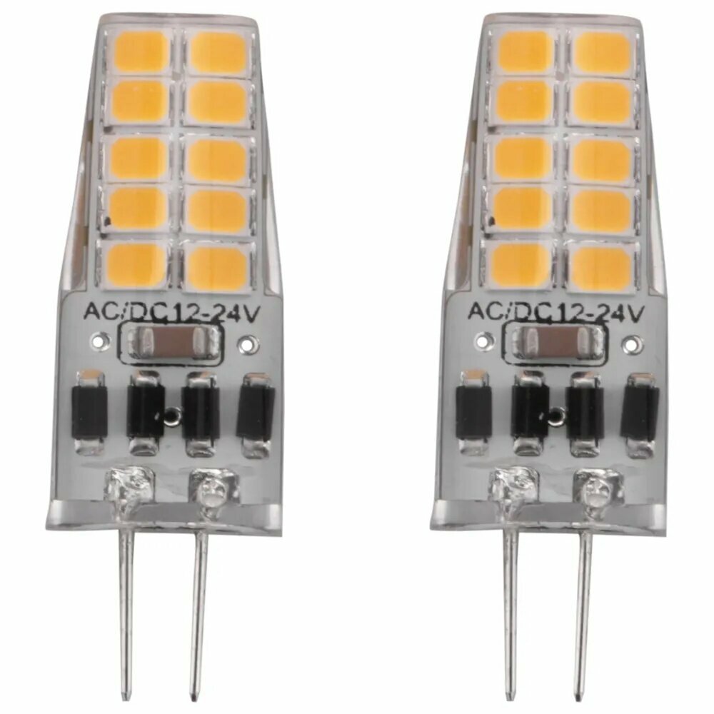10 шт. светодиодных ламп G4 AC/DC 12V-24V 3W LED G4 Light 20LED, теплый белый свет